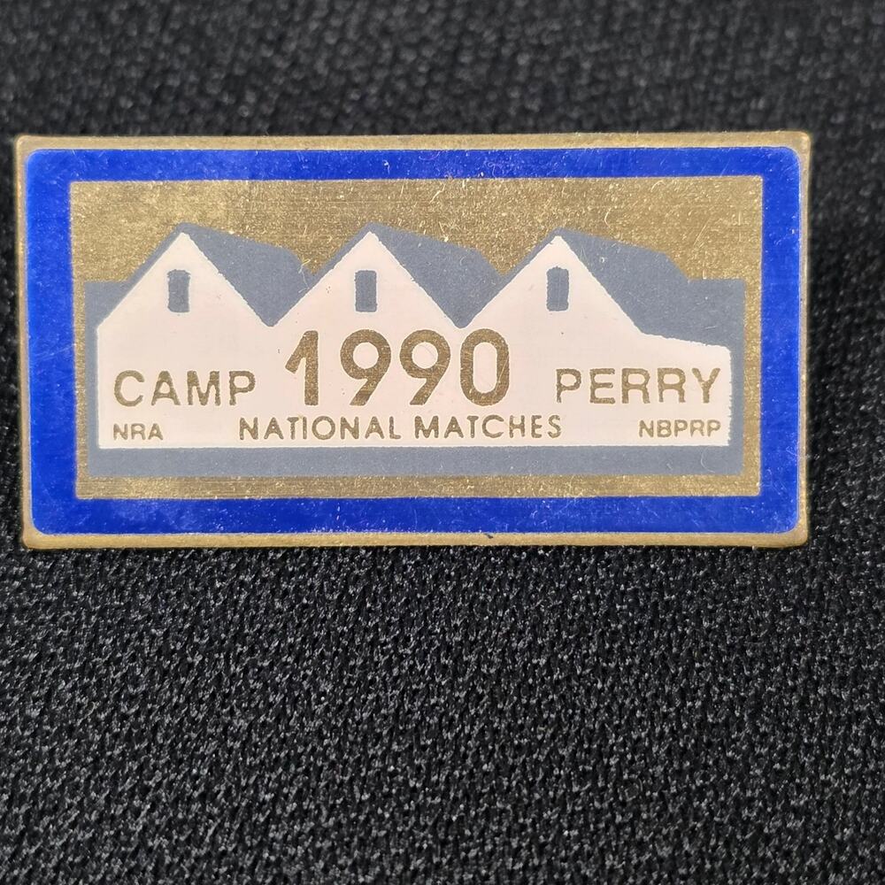 Vintage Camp Perry NRA National Matches 1990 Pin